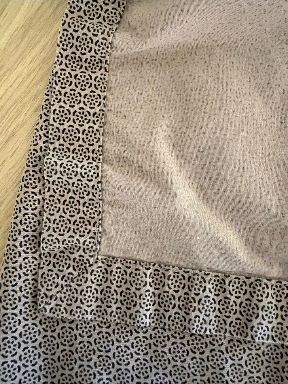 Crate & Barrel Vintage Akira Cloth Napkins Geometric Color Set of 4 Taupe Black